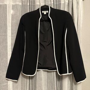 Coldwater Creek Black and White Women's Blazer